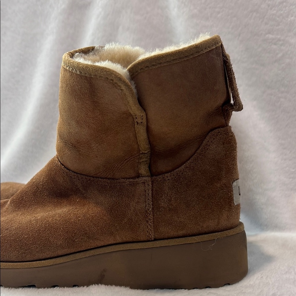 UGG Tan Sheepskin Lined Boots - Picture 7 of 10